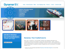Tablet Screenshot of dynamar.com